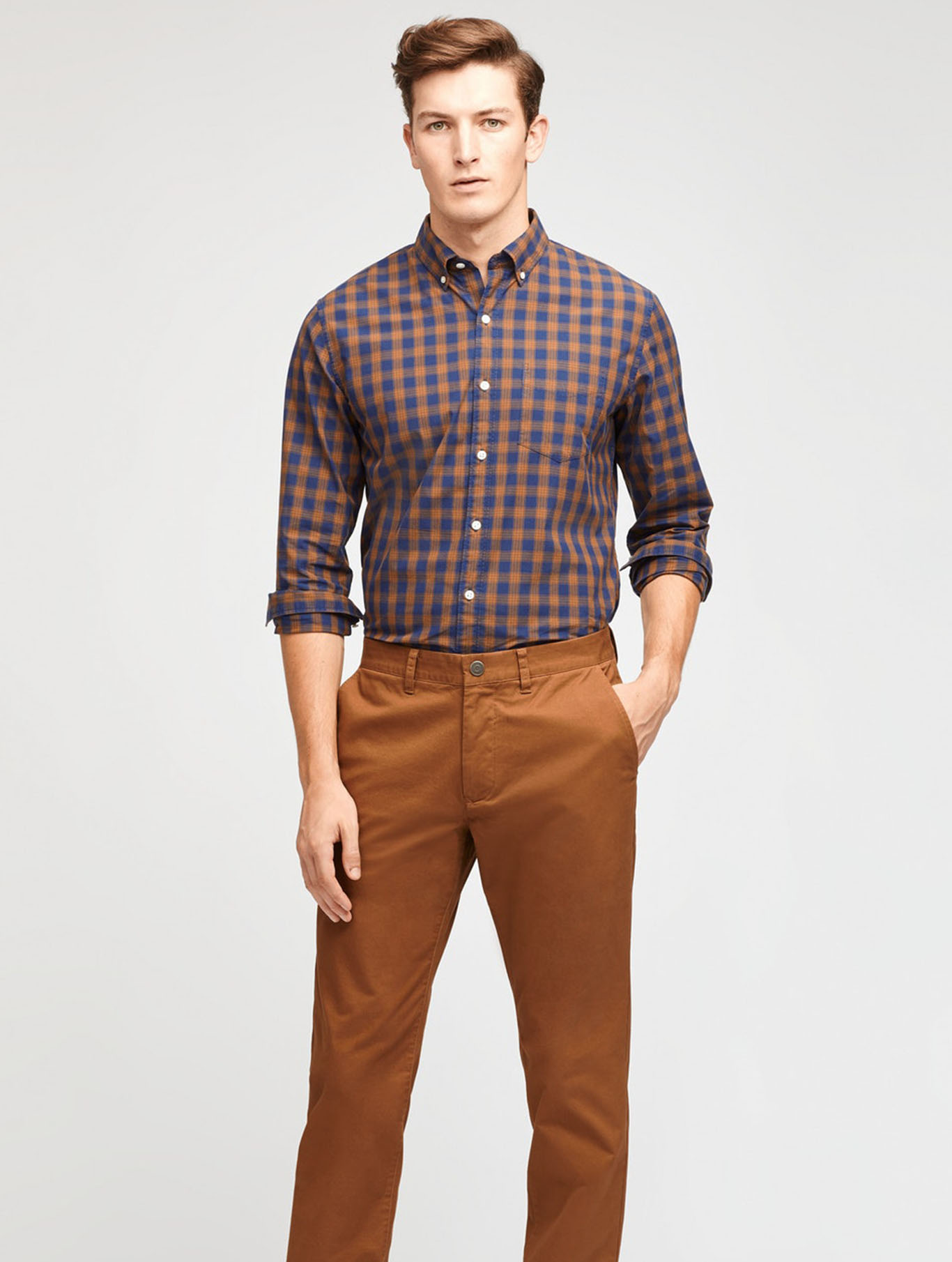 Image of man in chinos