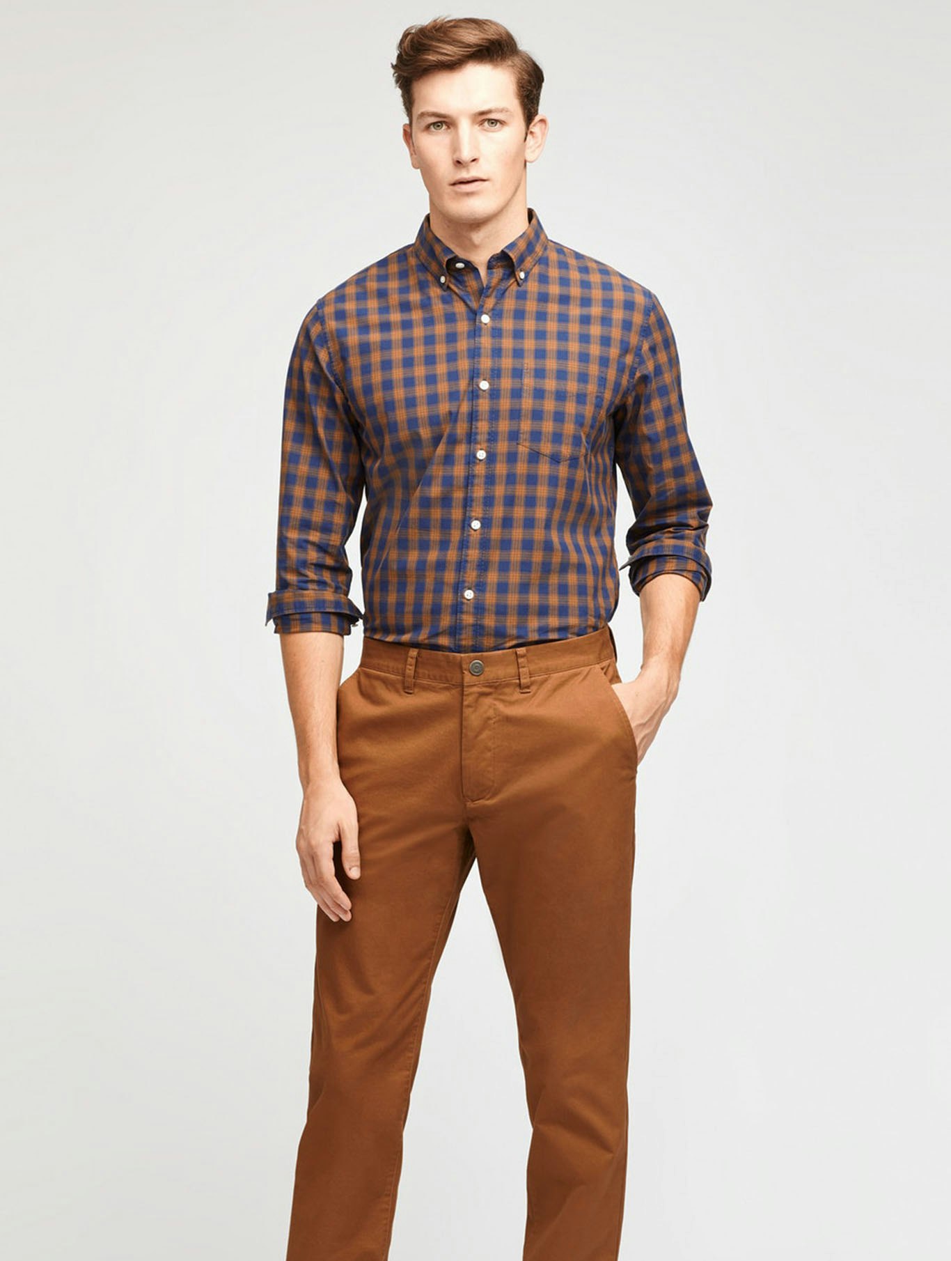 Image of man in chinos