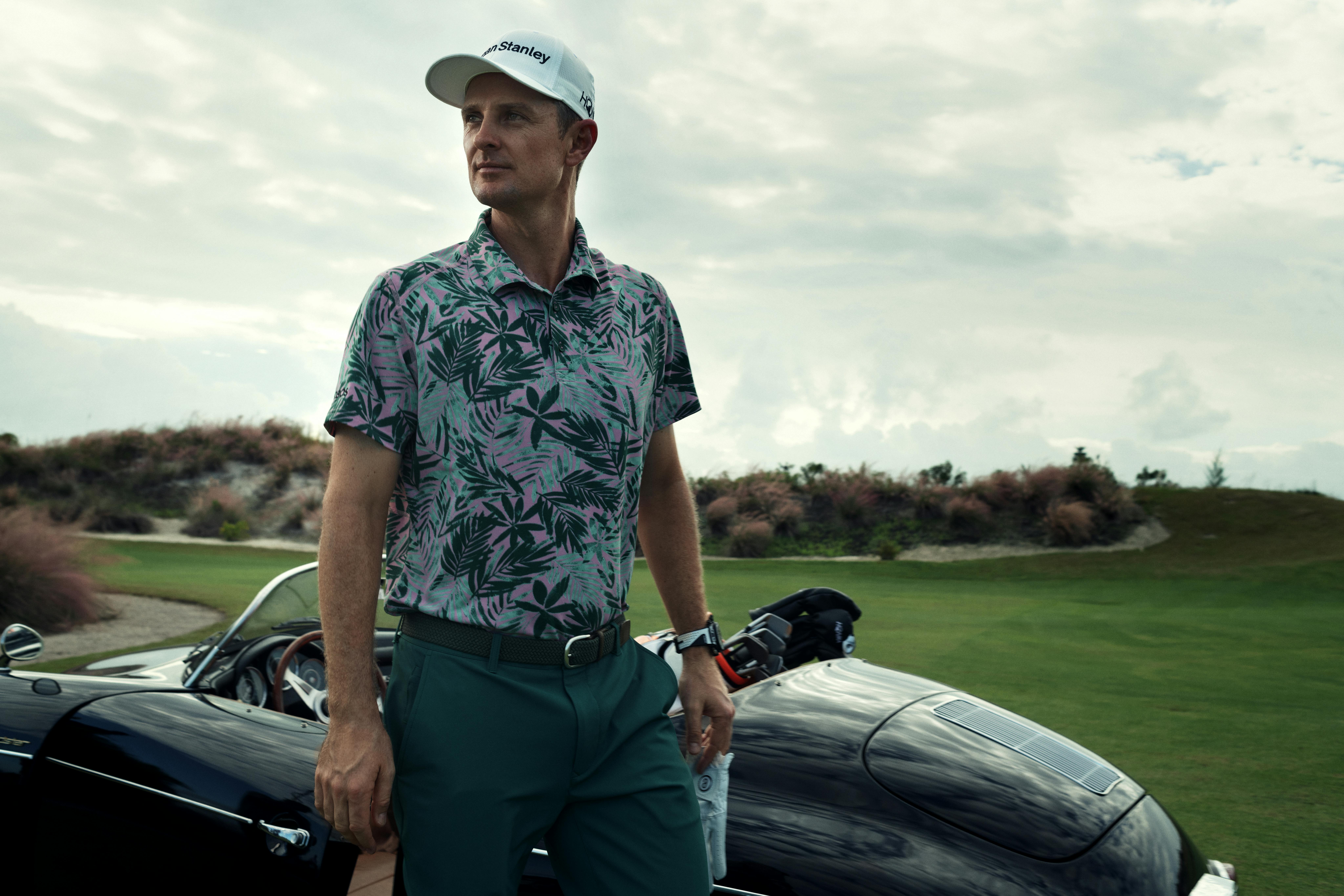 Image of Justin Rose wearing Bonobos