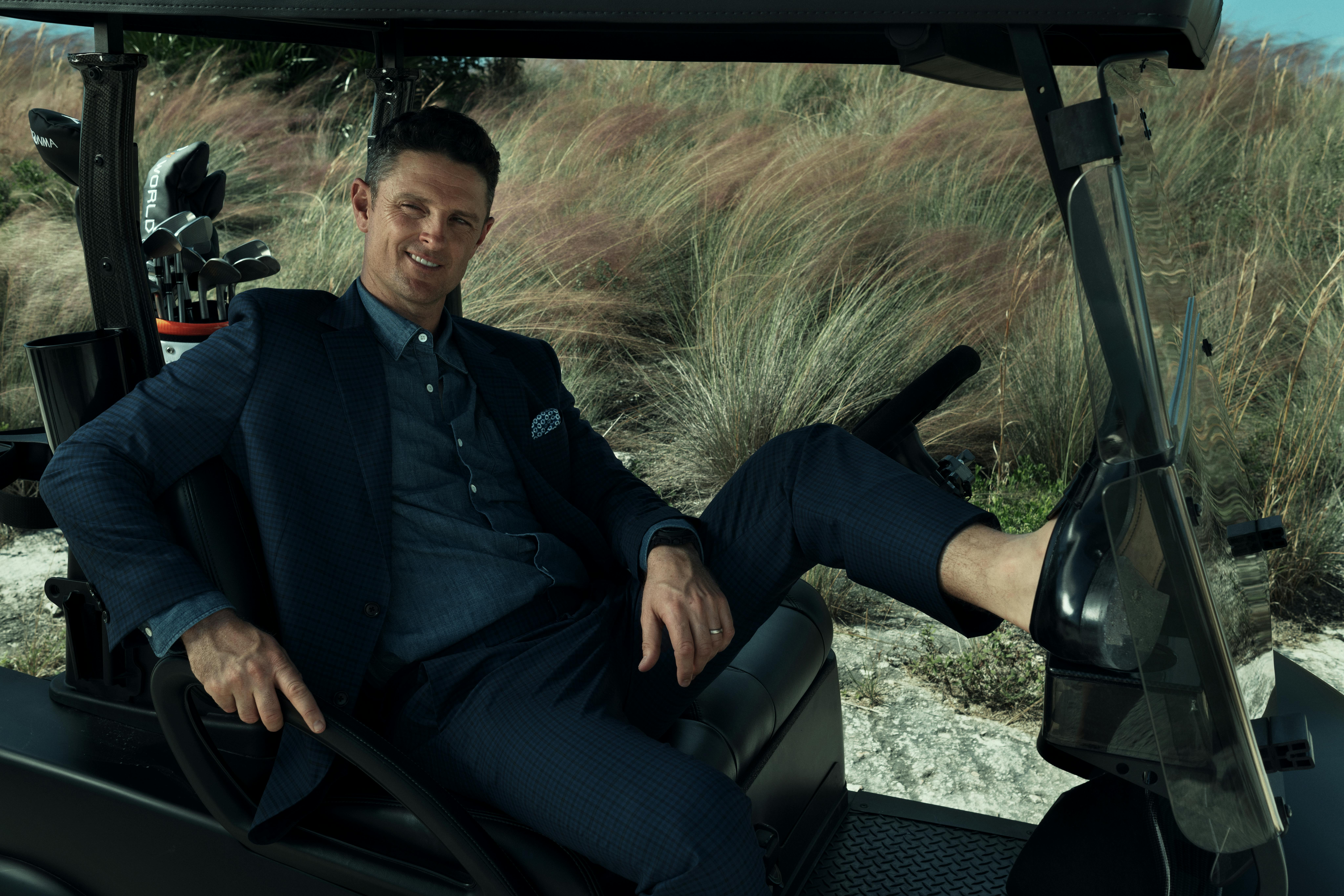 Image of Justin Rose wearing Bonobos